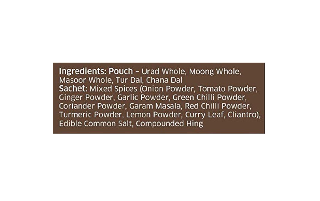 Golden Harvest Recipe Ready, Panchratan Dal Kit   Pack  185 grams